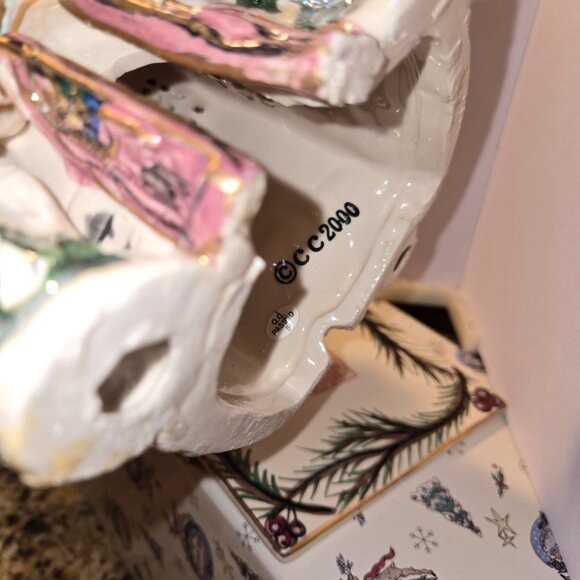 Blue Sky 14" Christmas Church Village Figurine By Heather Goldminc "Come All Ye - Picture 8 of 10